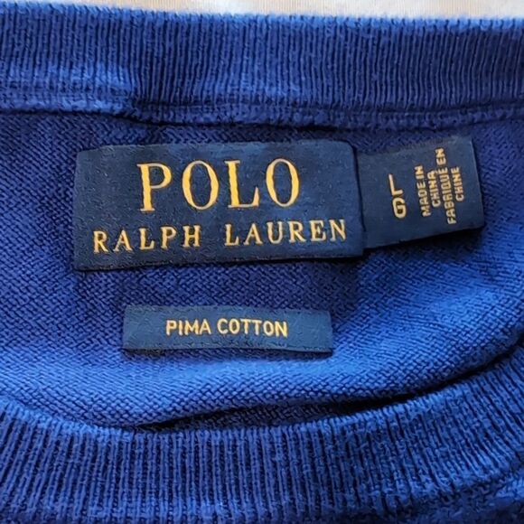 Polo Ralph Lauren Pima Soft Sweater Men's L - Picture 2 of 7